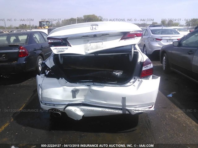 1HGCR2F50GA235327 - 2016 HONDA ACCORD SPORT 白色 照片 6