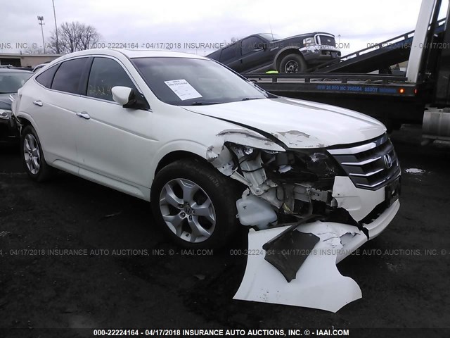 5J6TF2H59CL003984 - 2012 HONDA CROSSTOUR EXL WHITE photo 1