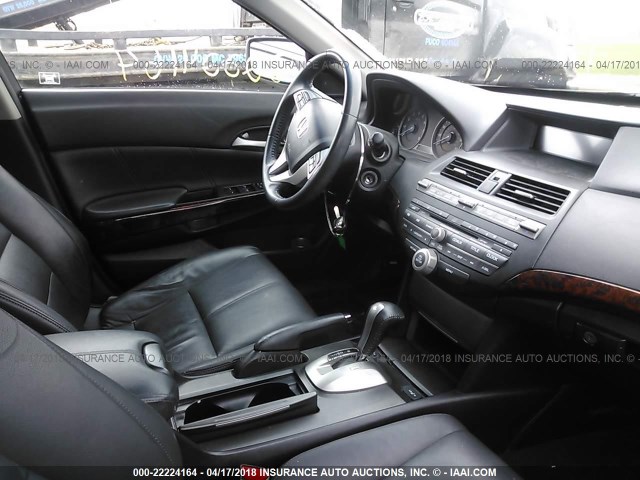 5J6TF2H59CL003984 - 2012 HONDA CROSSTOUR EXL WHITE photo 5