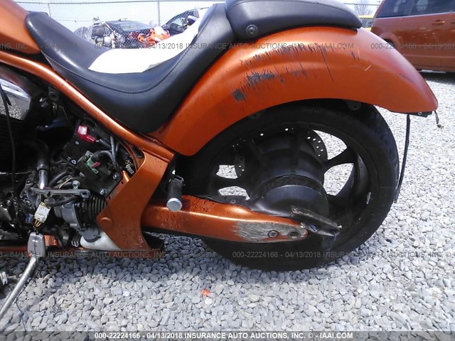 JH2SC6101BK100205 - 2011 HONDA VT1300 CX ORANGE photo 6