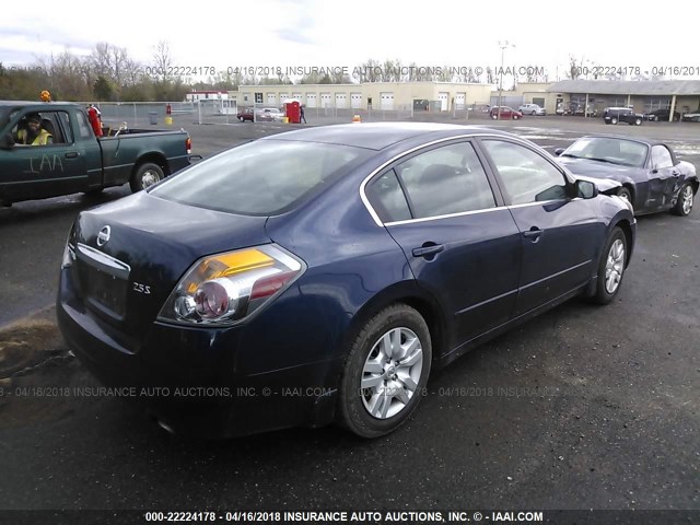 1N4AL2AP7AN447695 - 2010 NISSAN ALTIMA S BLUE photo 4