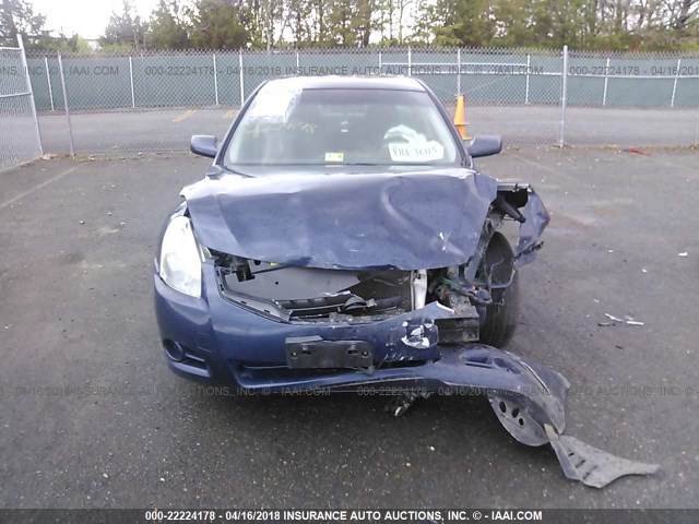 1N4AL2AP7AN447695 - 2010 NISSAN ALTIMA S BLUE photo 6