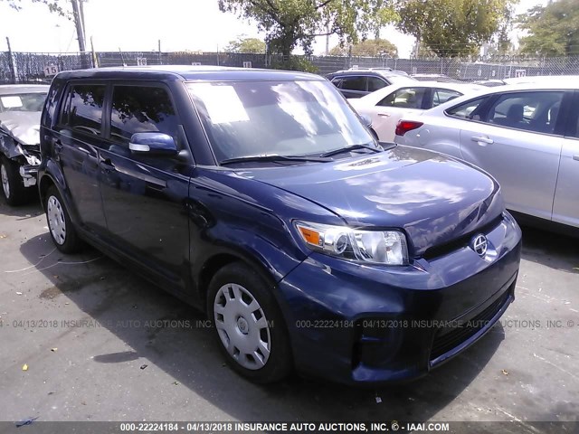 JTLZE4FE5FJ067896 - 2015 TOYOTA SCION XB Dark Blue photo 1
