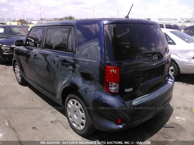 JTLZE4FE5FJ067896 - 2015 TOYOTA SCION XB Dark Blue photo 3