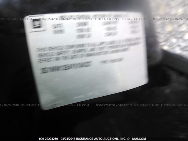 2G1WW12E4Y9184327 - 2000 CHEVROLET MONTE CARLO LS 黑色 照片 9