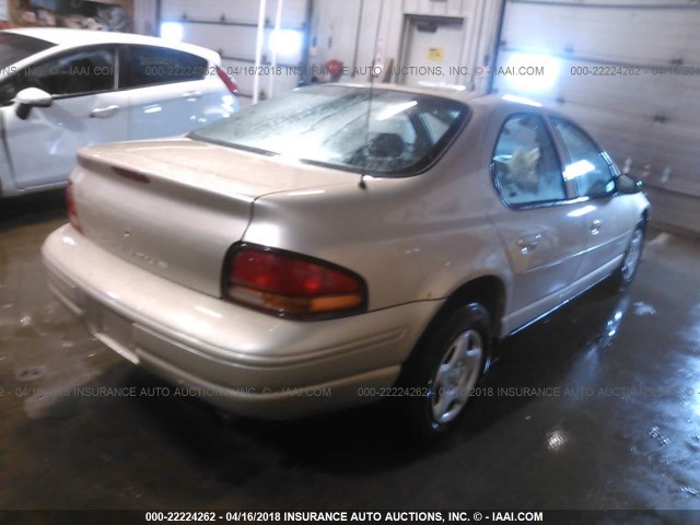 1B3EJ46X5WN274354 - 1998 DODGE STRATUS GOLD photo 4