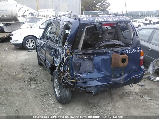 2CNBJ634946903991 - 2004 CHEVROLET TRACKER LT BLUE photo 1