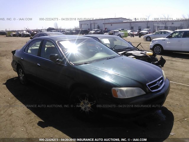 19UUA56631A004791 - 2001 ACURA 3.2TL GREEN photo 1