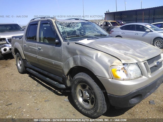 1FMZU77K05UA78642 - 2005 FORD EXPLORER SPORT TR  BROWN photo 1