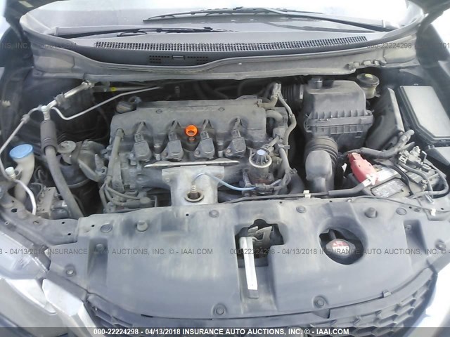 19XFB2F96DE019414 - 2013 HONDA CIVIC EXL BLACK photo 10