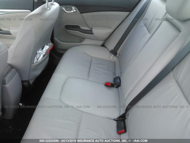 19XFB2F96DE019414 - 2013 HONDA CIVIC EXL BLACK photo 8