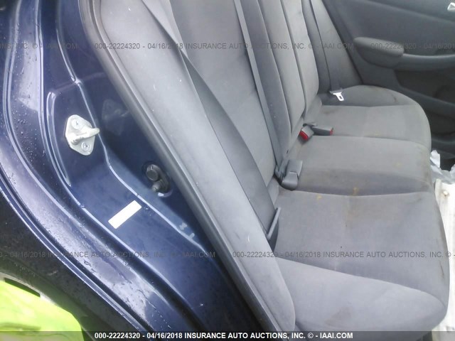 1HGCM56386A150684 - 2006 HONDA ACCORD SE BLUE photo 8