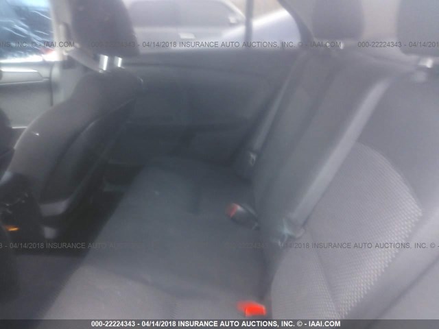 1G1ZC5E08CF151392 - 2012 CHEVROLET MALIBU 1LT BLACK photo 8