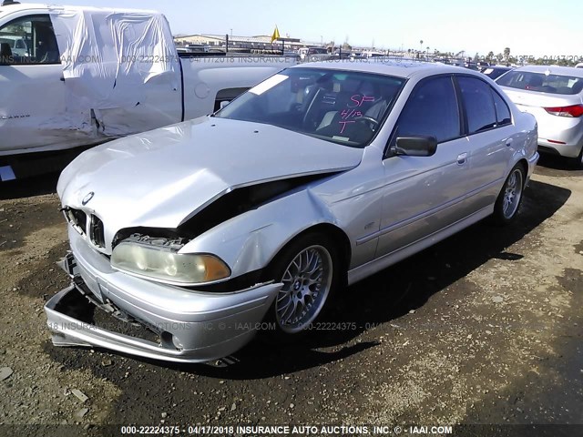 WBADT63481CF12695 - 2001 BMW 530 I AUTOMATIC SILVER photo 2