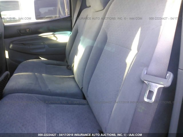 3TMJU62N98M057679 - 2008 TOYOTA TACOMA DOUBLE CAB PRERUNNER BLACK photo 8