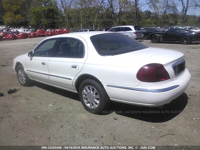 1LNHM97V32Y684829 - 2002 LINCOLN CONTINENTAL  WHITE photo 3