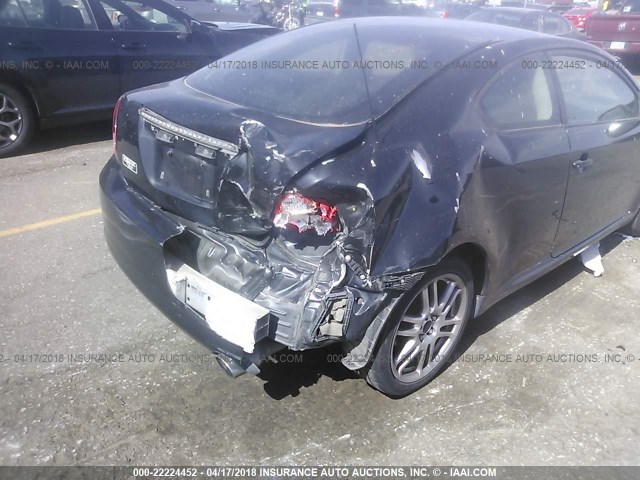 JTKDE177750003358 - 2005 TOYOTA SCION TC 黑色 照片 6