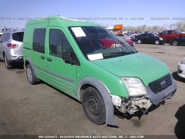 NM0LS7AN8BT060651 - 2011 FORD TRANSIT CONNECT XL GREEN photo 1