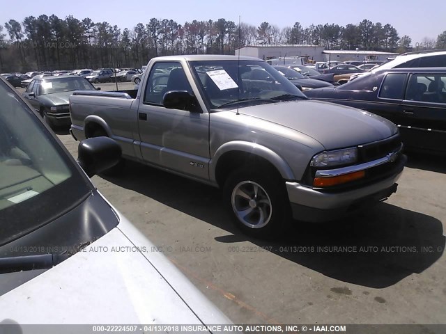 1GCCS1459YK294615 - 2000 CHEVROLET S TRUCK S10 GRAY photo 1