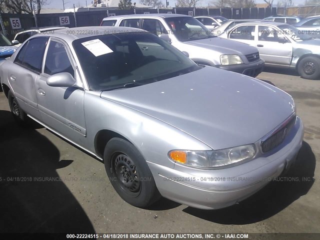 2G4WS52J921248757 - 2002 BUICK CENTURY CUSTOM SILVER photo 1