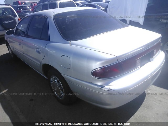 2G4WS52J921248757 - 2002 BUICK CENTURY CUSTOM SILVER photo 3