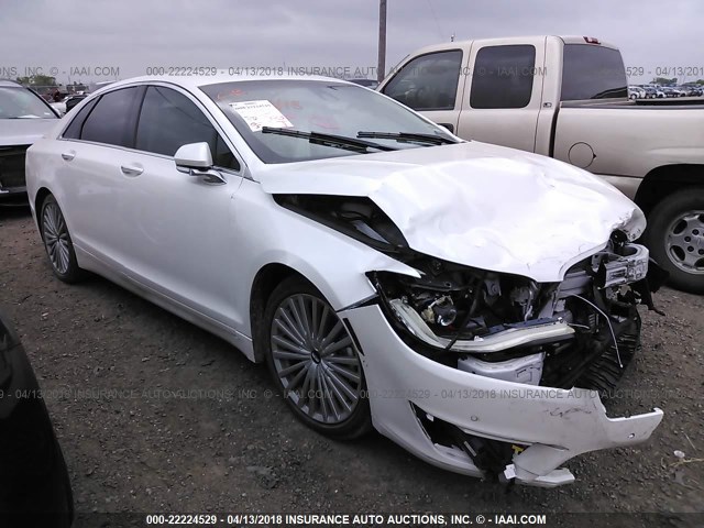 3LN6L5E91HR634303 - 2017 LINCOLN MKZ RESERVE თეთრი ფოტო 1