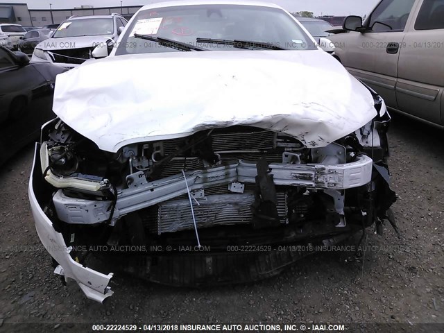 3LN6L5E91HR634303 - 2017 LINCOLN MKZ RESERVE WHITE photo 6