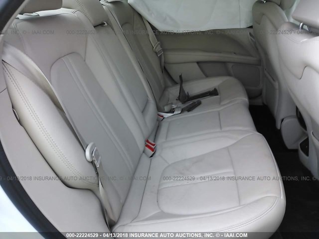 3LN6L5E91HR634303 - 2017 LINCOLN MKZ RESERVE თეთრი ფოტო 8