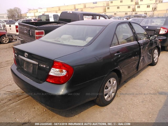 4T1BE32K83U690681 - 2003 TOYOTA CAMRY LE/XLE/SE TAN photo 4