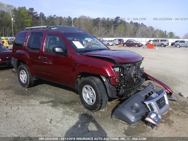 5N1AN0NW2EN807239 - 2014 NISSAN XTERRA X/S/PRO-4X BURGUNDY photo 1