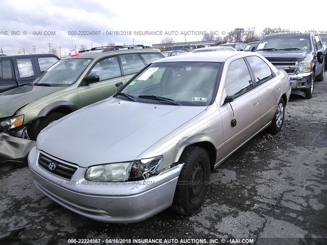 4T1BG22K01U054919 - 2001 TOYOTA CAMRY CE/LE/XLE TAN photo 6