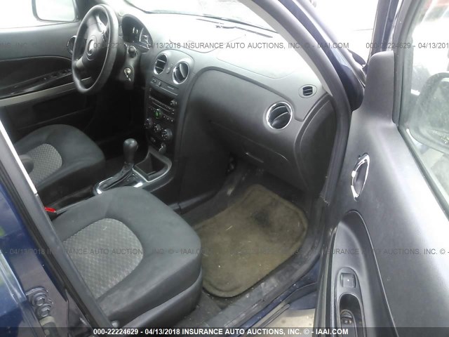 3GNBAADB0AS512835 - 2010 CHEVROLET HHR LS ლურჯი ფოტო 5