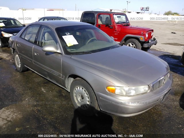 2G4WS52J6Y1267422 - 2000 BUICK CENTURY CUSTOM GOLD photo 1