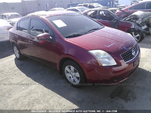 3N1AB61E29L658739 - 2009 NISSAN SENTRA 2.0/2.0S/2.0SL RED photo 1