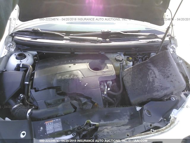 1G1ZC5E16BF179148 - 2011 CHEVROLET MALIBU 1LT 白色 照片 10