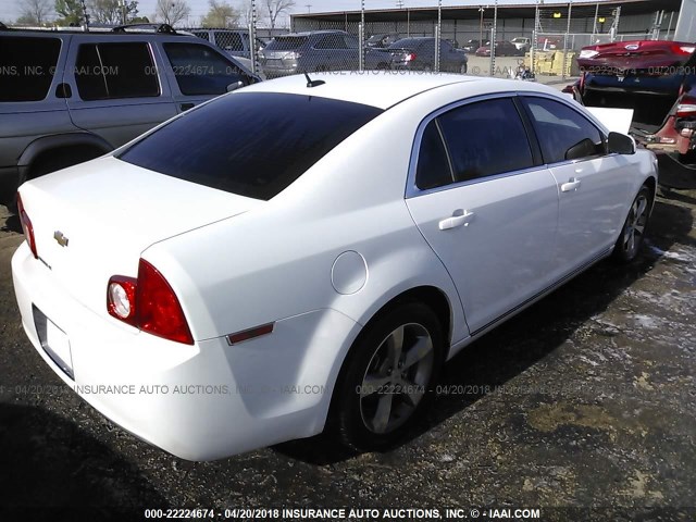 1G1ZC5E16BF179148 - 2011 CHEVROLET MALIBU 1LT 白色 照片 4