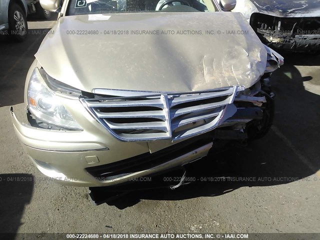 KMHGC4DE7BU137513 - 2011 HYUNDAI GENESIS 3.8L GOLD photo 6