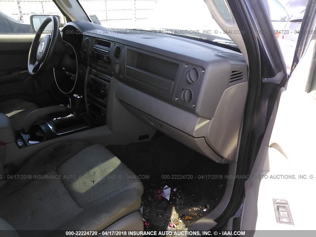 1J8HH48K36C136566 - 2006 JEEP COMMANDER 蓝色 照片 5