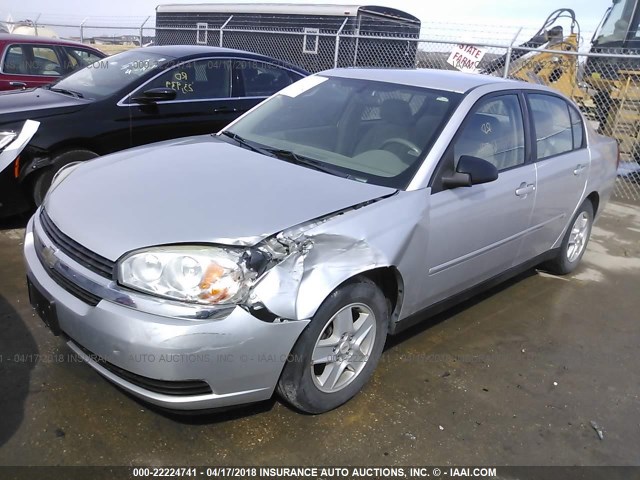 1G1ZT52874F218706 - 2004 CHEVROLET MALIBU LS 银色 照片 2