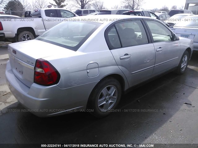 1G1ZT52874F218706 - 2004 CHEVROLET MALIBU LS 银色 照片 4