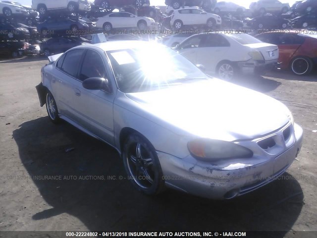 1G2NE52F55M256127 - 2005 PONTIAC GRAND AM SE SILVER photo 1