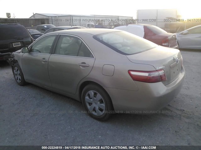 4T1BE46K79U807191 - 2009 TOYOTA CAMRY SE/LE/XLE 金色 照片 3