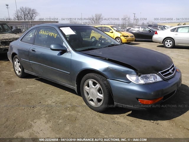 19UYA1251VL002751 - 1997 ACURA 2.2CL Hellblau Foto 1