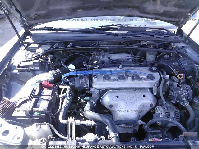 19UYA1251VL002751 - 1997 ACURA 2.2CL Hellblau Foto 10