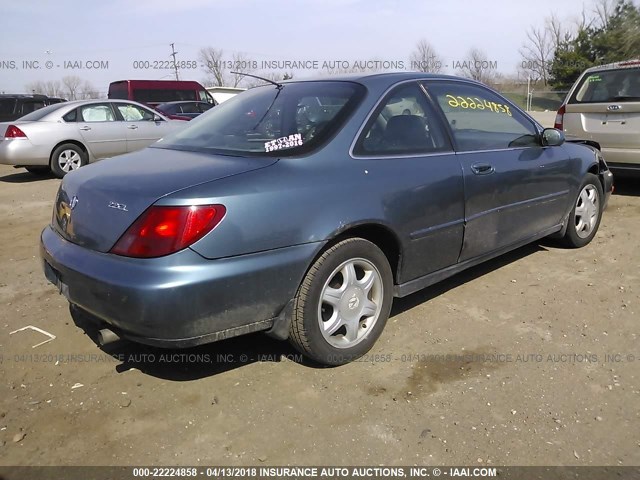 19UYA1251VL002751 - 1997 ACURA 2.2CL Hellblau Foto 4