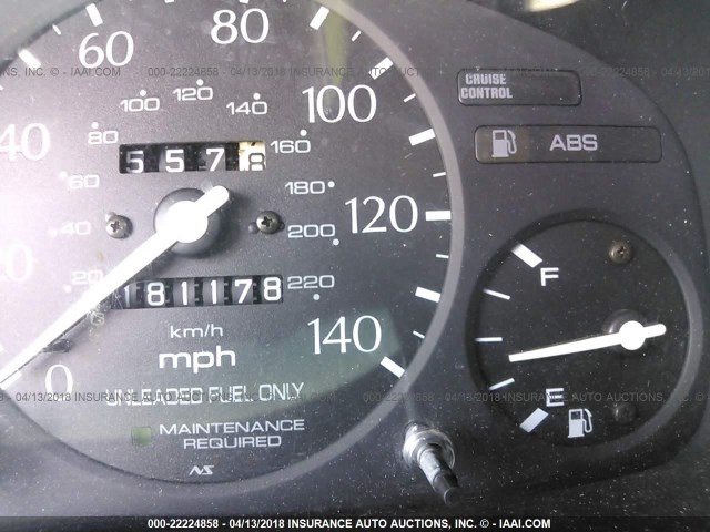 19UYA1251VL002751 - 1997 ACURA 2.2CL Hellblau Foto 7