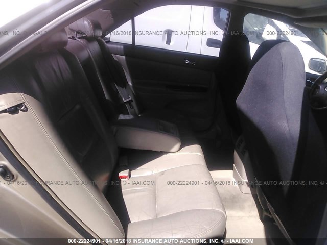 JTDBF30K320015167 - 2002 TOYOTA CAMRY LE/XLE/SE ოქროსფერი ფოტო 8
