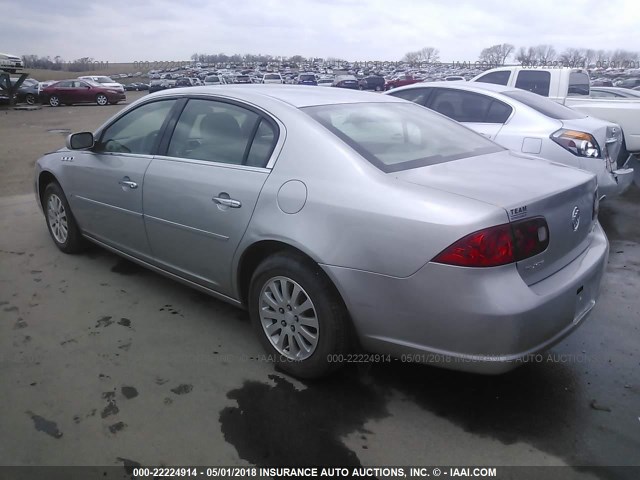 1G4HP572X7U185384 - 2007 BUICK LUCERNE CX SILVER photo 3