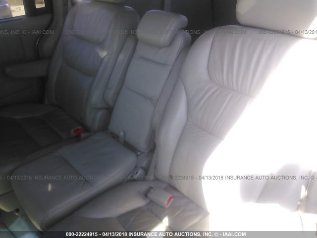 5FNRL38696B054500 - 2006 HONDA ODYSSEY EXL GRAY photo 8