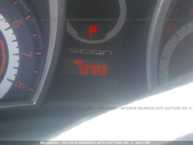 JTKJF5C78D3050487 - 2013 TOYOTA SCION TC 灰色 照片 7